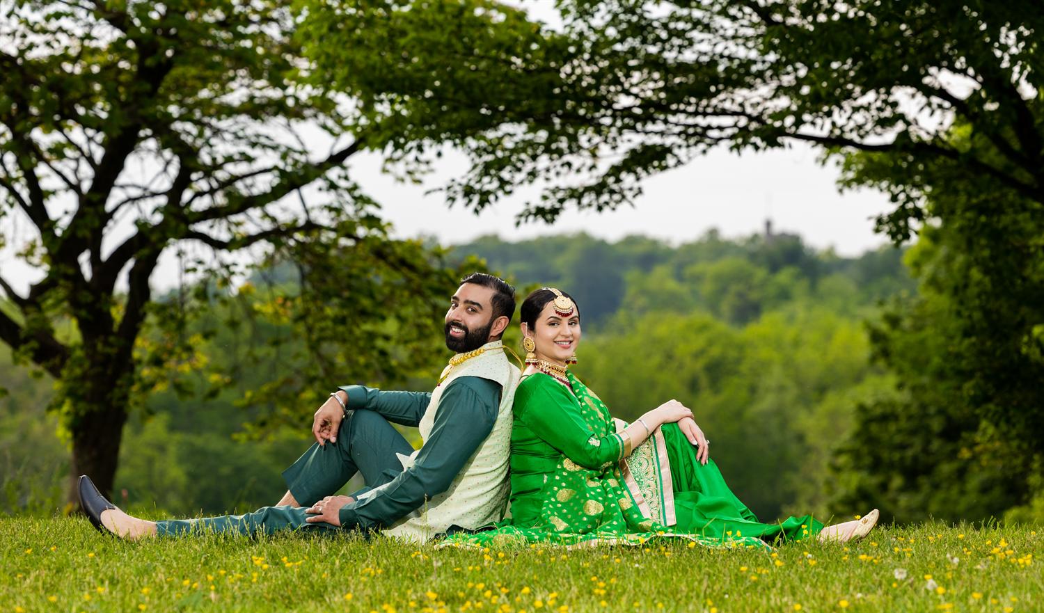 Couple outdoors